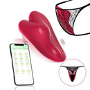 Vibrador de Calcinha Coração com Fixação Magnética e Controle pelo Aplicativo