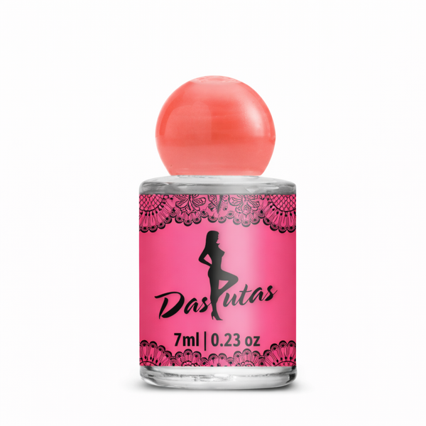 Perfume Afrodisíaco Das Putas Hot Flowers 7ml – Atração Sexual com Feromônios e Fragrância Floral Musk