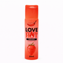 Óleo Beijável Love Hot Chilli Hot Flowers 20ml – Aquecimento Intenso, Sabor Picante e Sensação Ardente