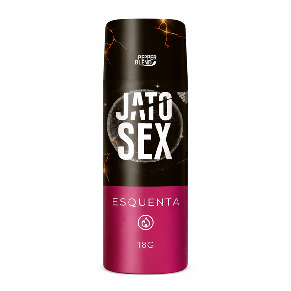 Gel Comestível Jato Sex Pepper Blend 18g – Sabor Intenso, Efeito Jato e Prazer Explosivo