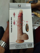 Prótese Realística Vibratória com Controle – Real Skin – Sexy Import