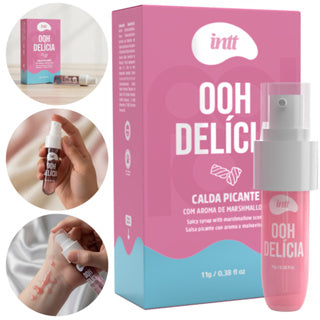 Calda Picante de Marshmallow Ooh Delícia Intt 11g – Comestível com Efeito Picante