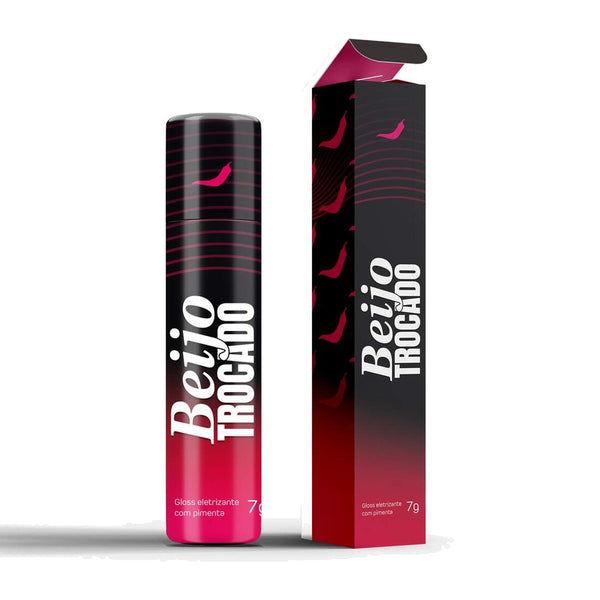 Gloss Eletrizante Beijo Trocado Pepper Blend 7g – Brilho Labial com Efeito Vibrante e Sensação Elétrica