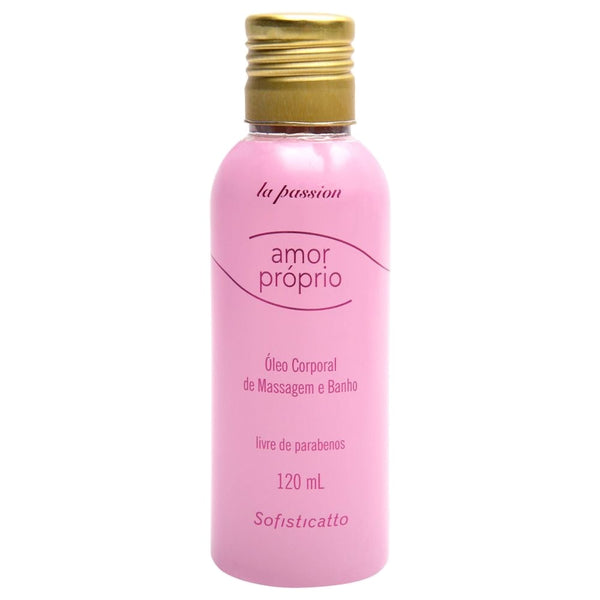 Óleo Corporal Amor Próprio La Passion – Massagem e Banho – 120ml