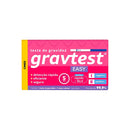 Teste de Gravidez GravTest Easy Cimed 1un – Resultado Rápido em 5 Minutos com 99% de Precisão